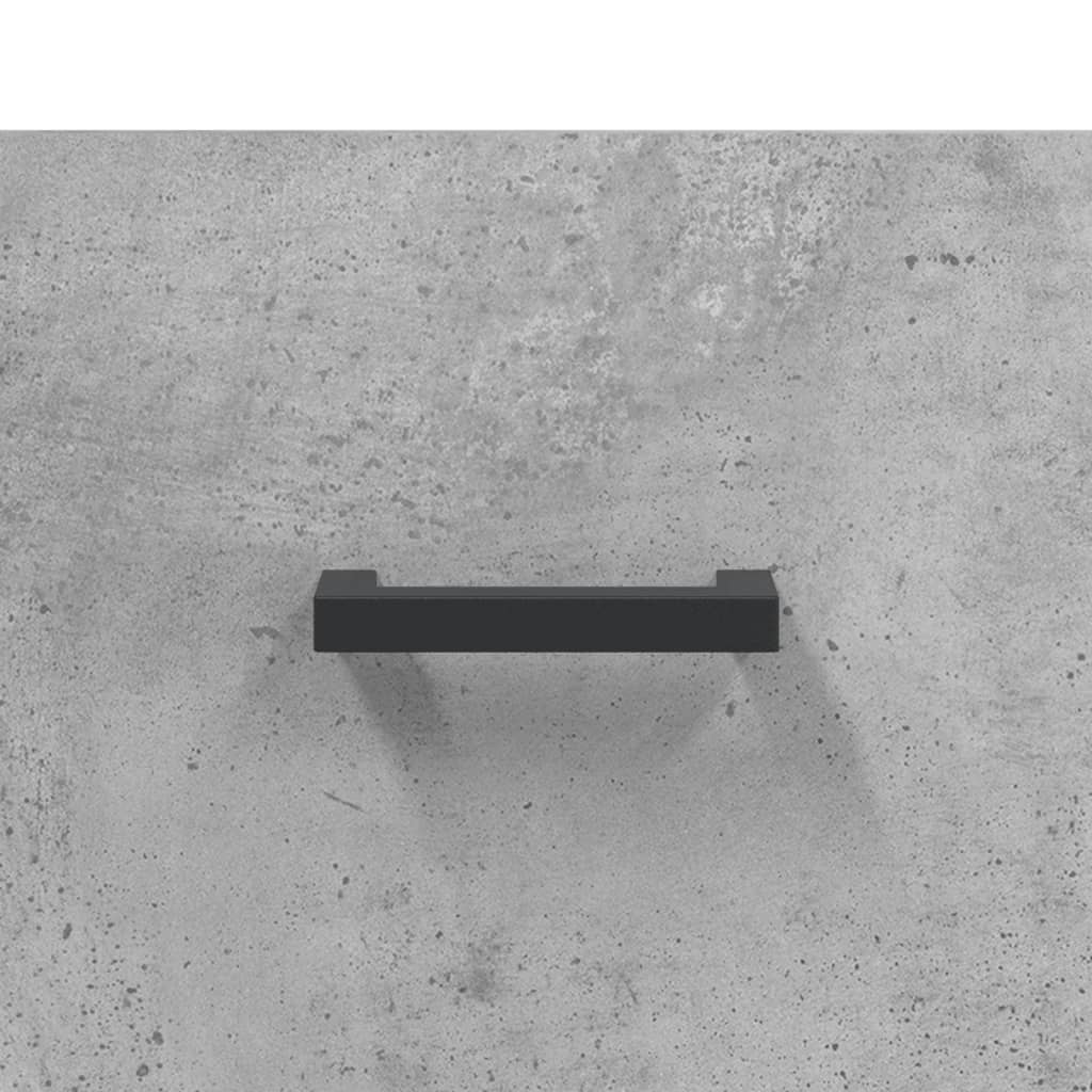 vidaXL Szafka wisząca, szarość betonu, 100x36,5x35 cm