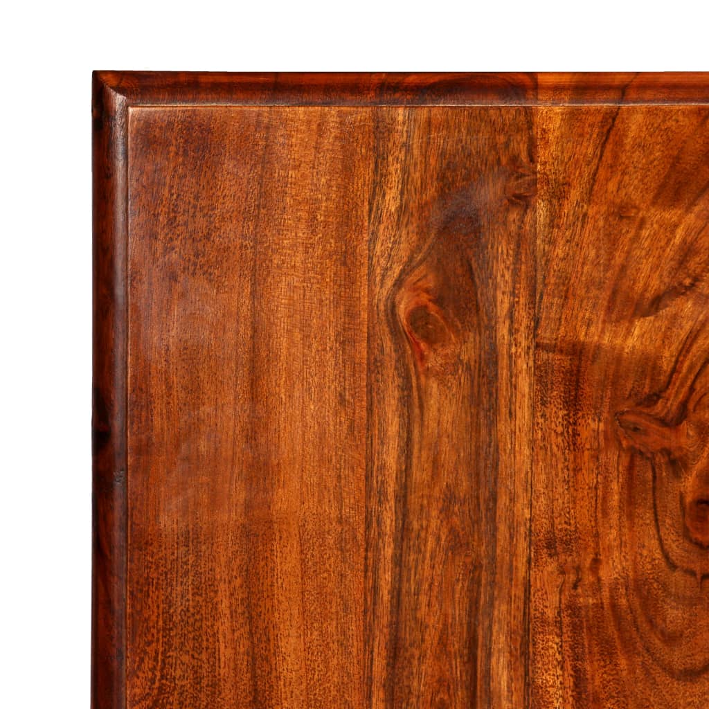 vidaXL Stół jadalniany, lite drewno w kolorze miodowym, 200x100x76 cm