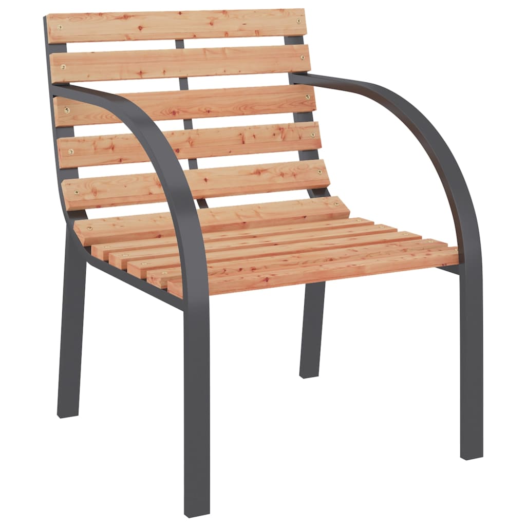 vidaXL Krzesła ogrodowe, 2 szt., drewno