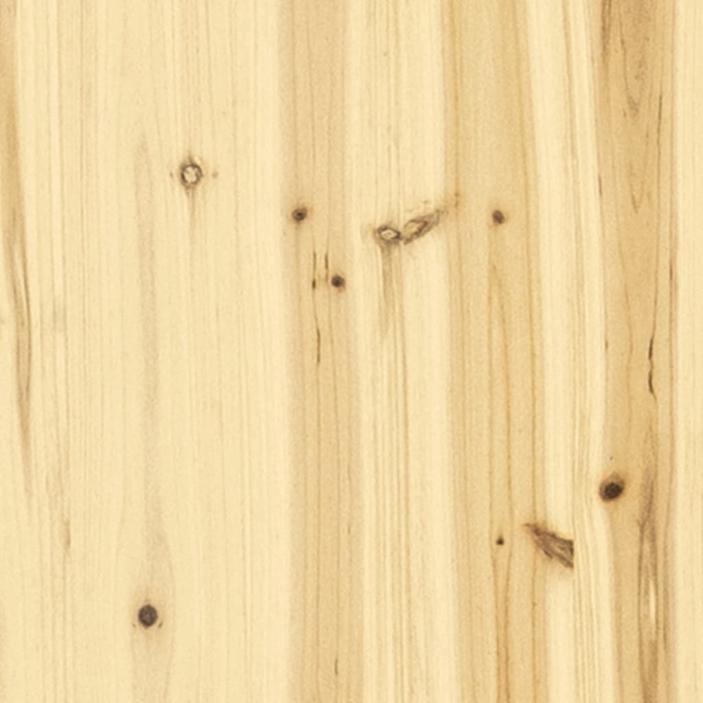 vidaXL Szafka nocna, 40x30,5x40 cm, lite drewno jodłowe