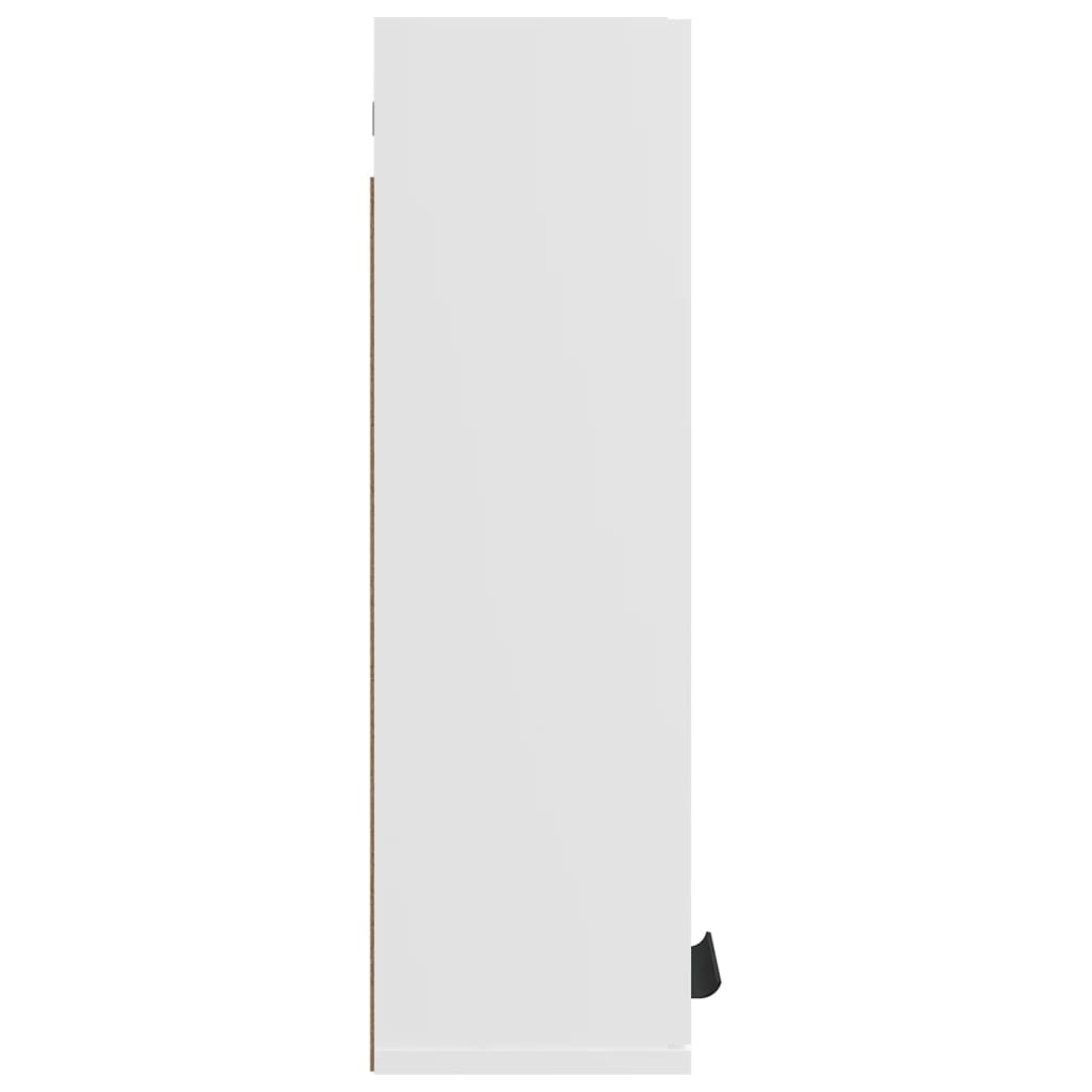 vidaXL Wisząca szafka łazienkowa, biała, 32x20x67 cm