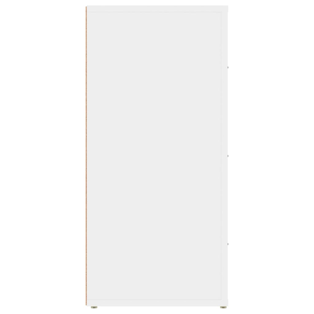 vidaXL Szafka, biała, 40x33x70 cm, materiał drewnopochodny