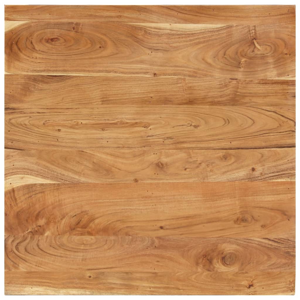 vidaXL Stolik kawowy, 80 x 80 x 40 cm, lite drewno akacjowe