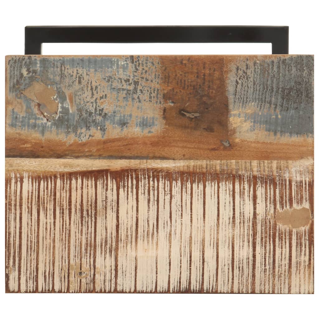 vidaXL Stoliki boczne, 2 szt., 31,5 x 24,5 x 64,5 cm, drewno z odzysku