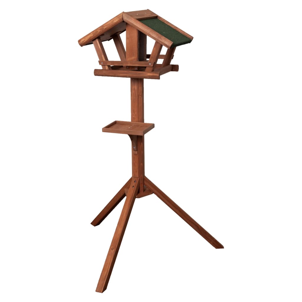 FLAMINGO Karmnik dla ptaków na stojaku Mimir, 44x30x123 cm, naturalny