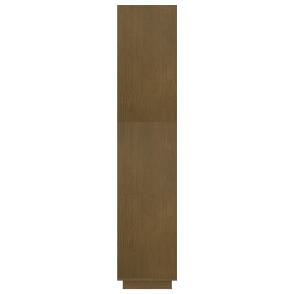 vidaXL Regał/przegroda, miodowy brąz, 80x35x167 cm, drewno sosnowe