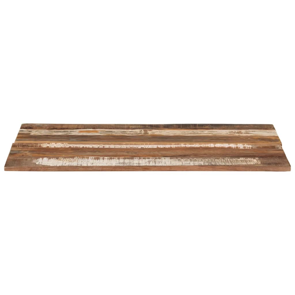 vidaXL Blat stołu, 80x60x(1,5-1,6) cm, lite drewno z odzysku
