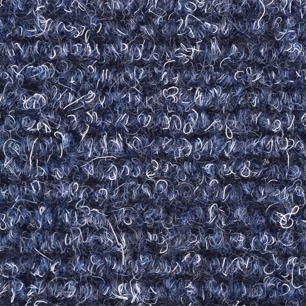 vidaXL Samoprzylepne nakładki na schody, 56x17x3 cm, niebieskie