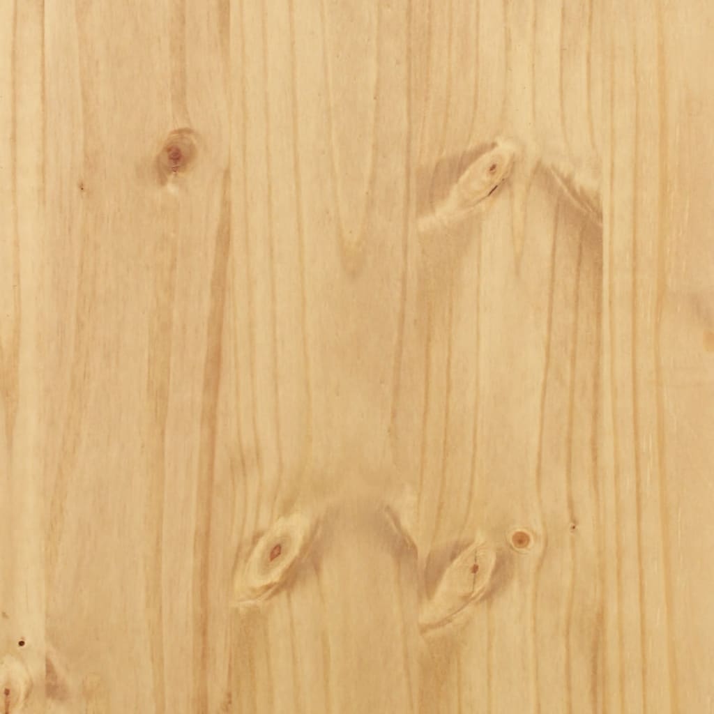vidaXL Komoda Corona, 92x48x120 cm, lite drewno sosnowe