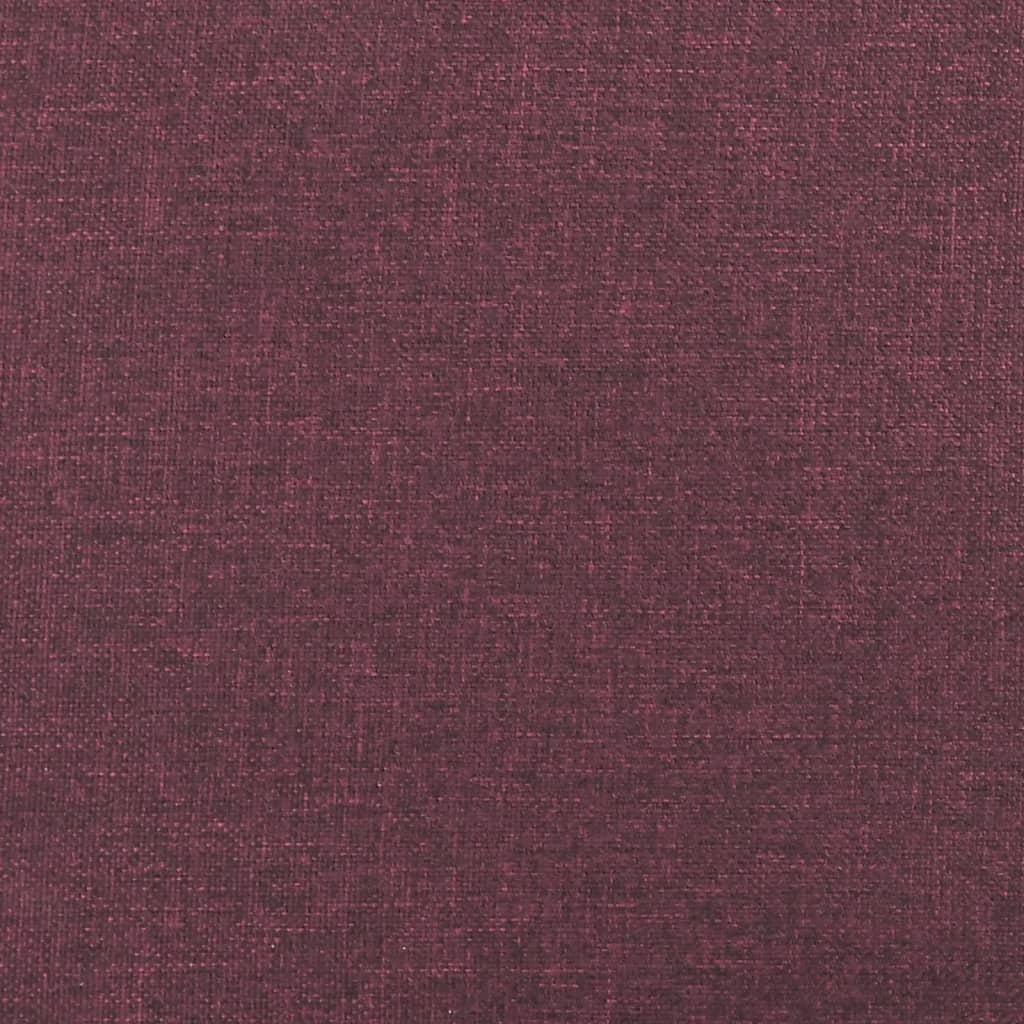 vidaXL Rozkładany fotel, fioletowy, tapicerowany tkaniną
