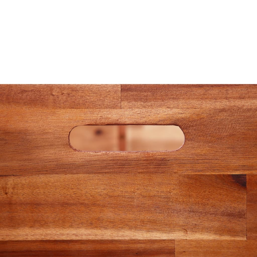 vidaXL Podwyższona donica ogrodowa, drewno akacjowe, 100x50x50 cm