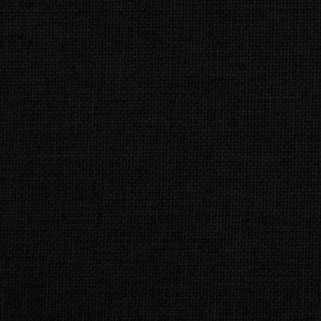 vidaXL Legowisko dla psa, czarne, 50x40x30 cm, obite tkaniną