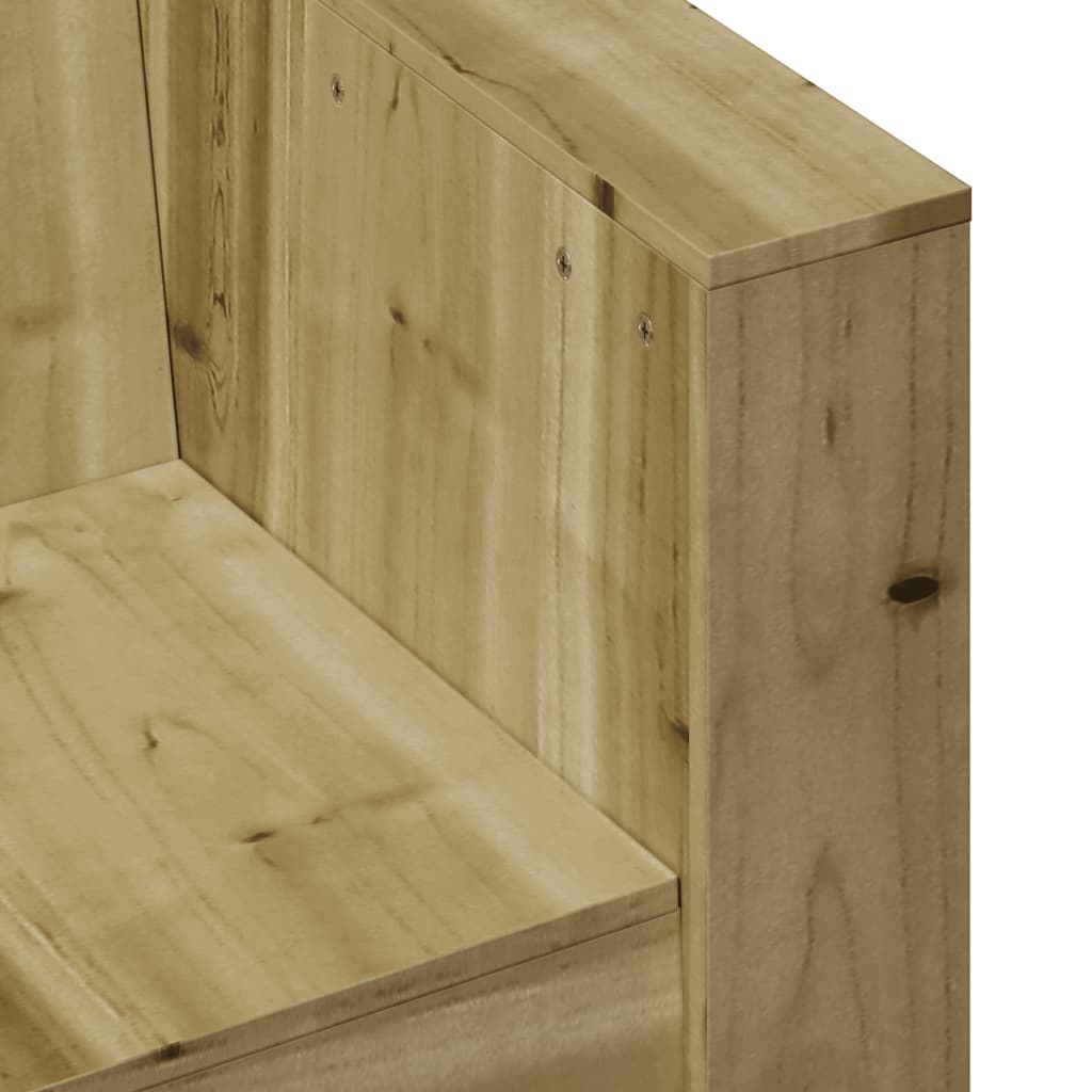 vidaXL Fotel ogrodowy, 79x60x62 cm, impregnowane drewno sosnowe