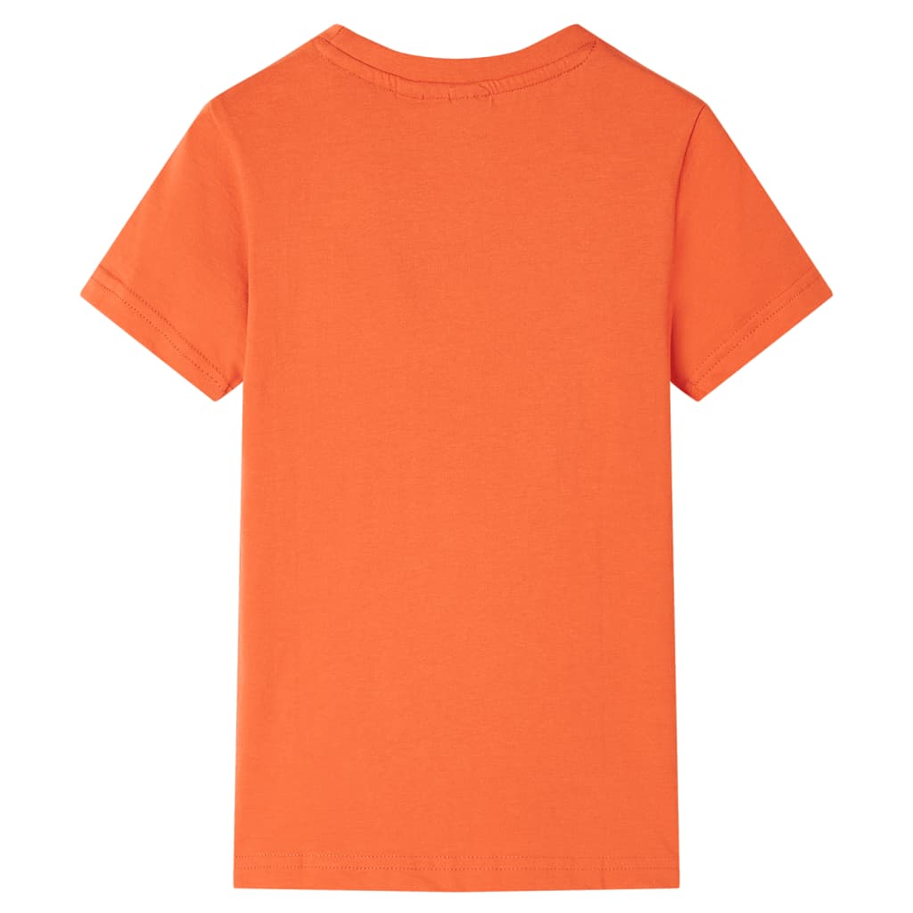 Koszulka dziecięca, jaskrawy pomarańcz, 92