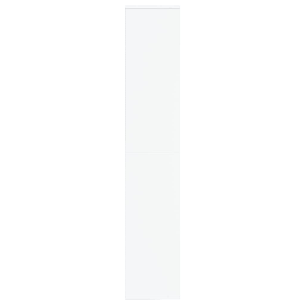 vidaXL Szafka na buty, biała, 54x34x183 cm, płyta wiórowa