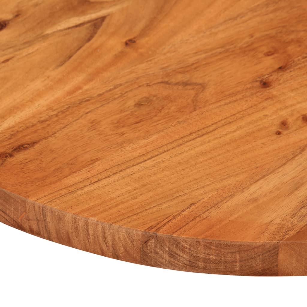 vidaXL Blat do stołu, 100x40x3,8 cm, owalny, lite drewno akacjowe