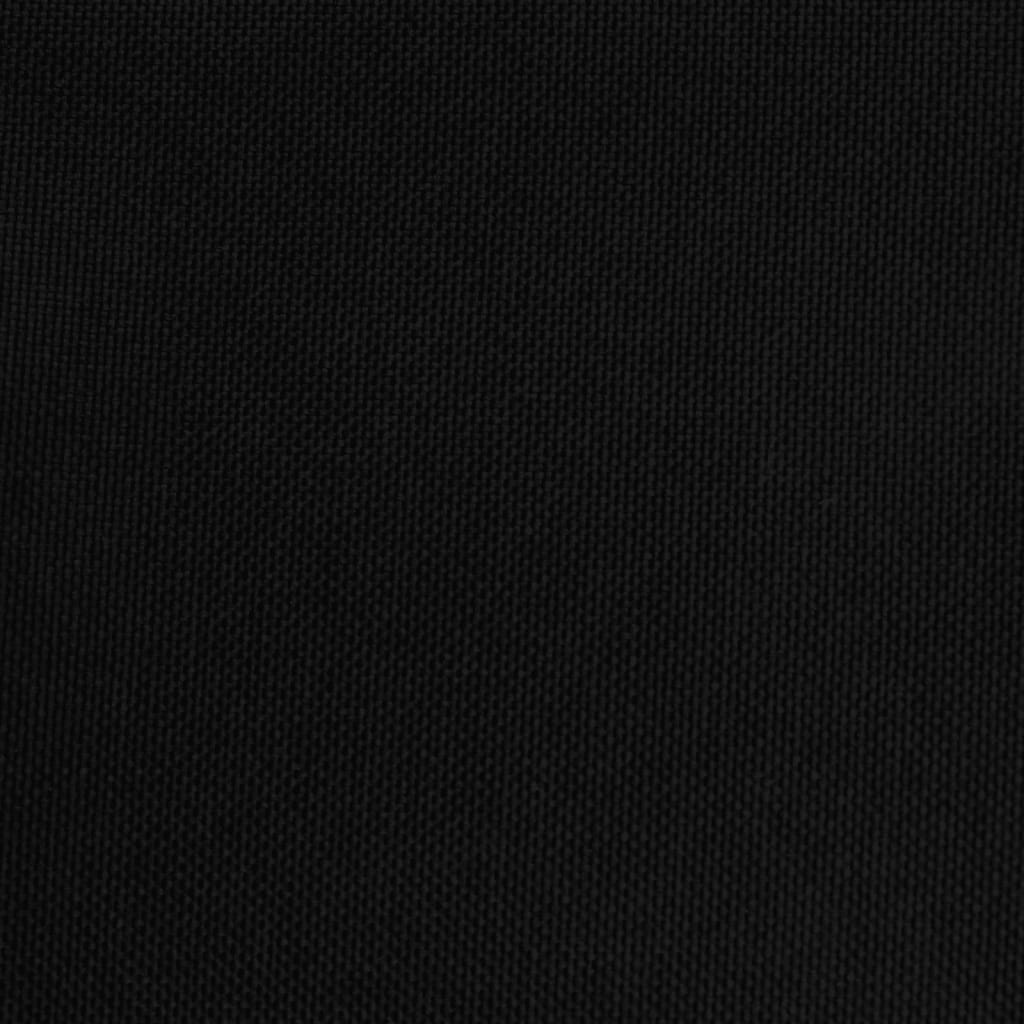 vidaXL Podnóżek, czarny, 51x41x40 cm, tapicerowany tkaniną
