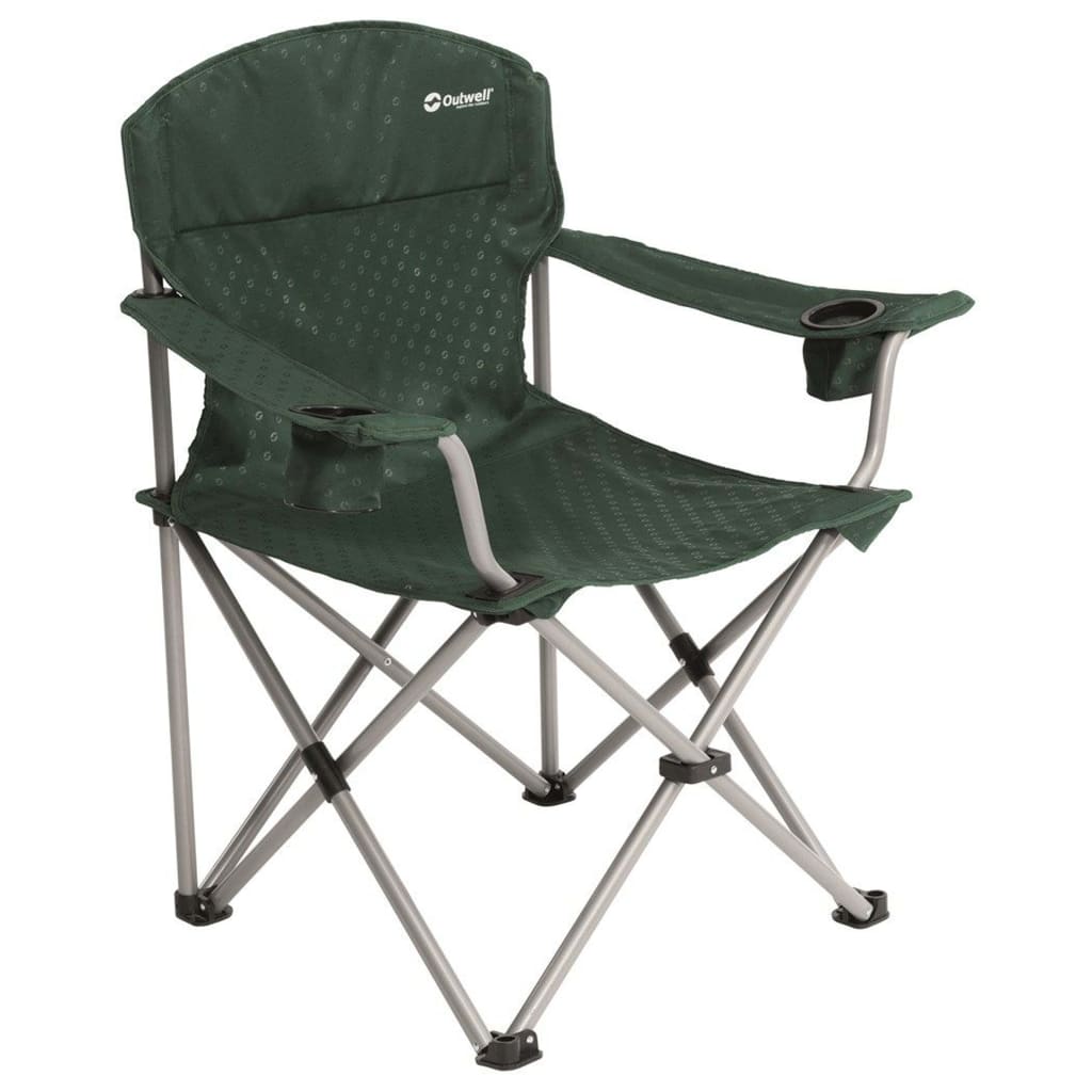Outwell Składane krzesło turystyczne Catamarca, XL, leśna zieleń