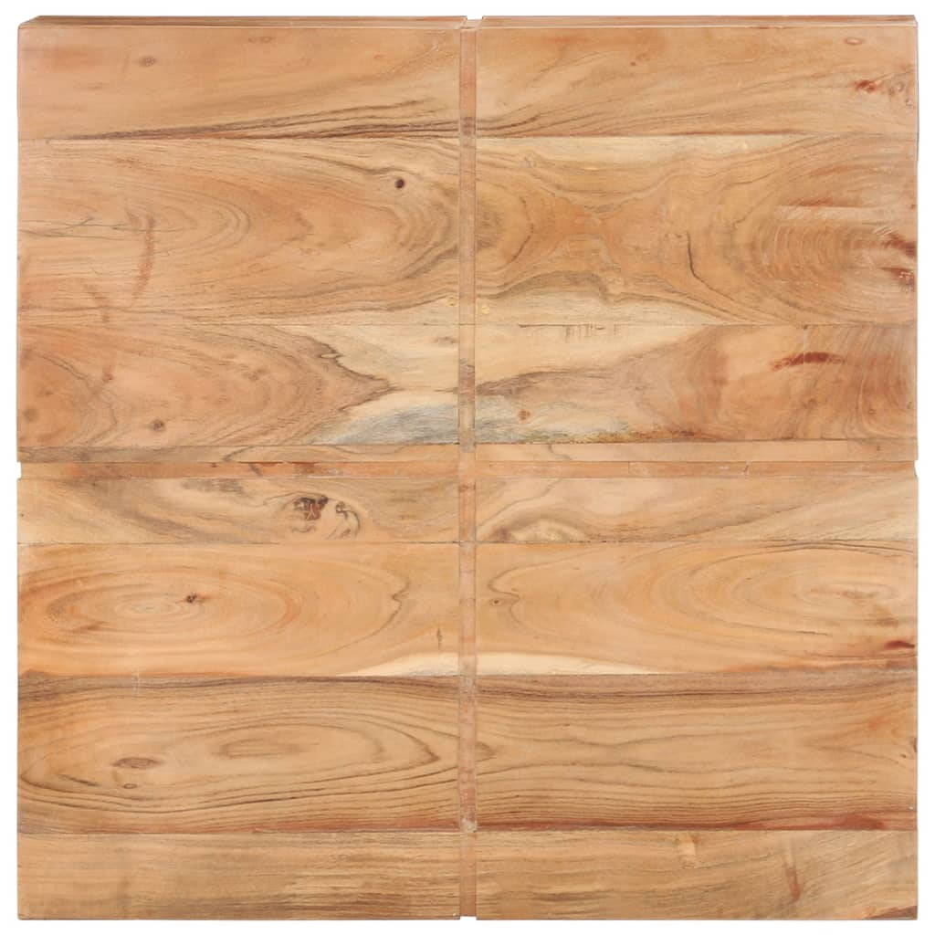 vidaXL Stolik kawowy, 80x80x28 cm, lite drewno akacjowe