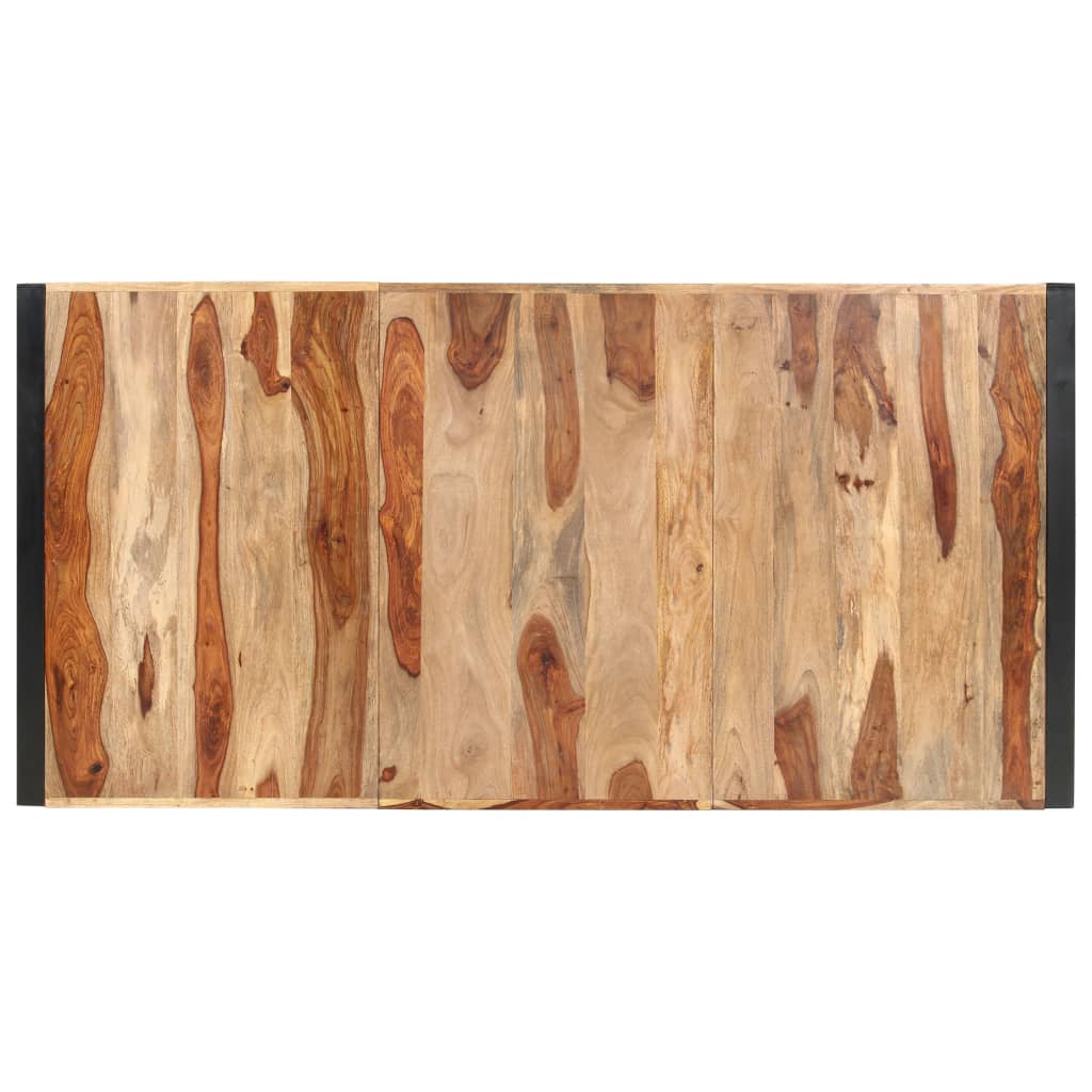 vidaXL Stolik barowy, 180x90x110 cm, lite drewno sheesham