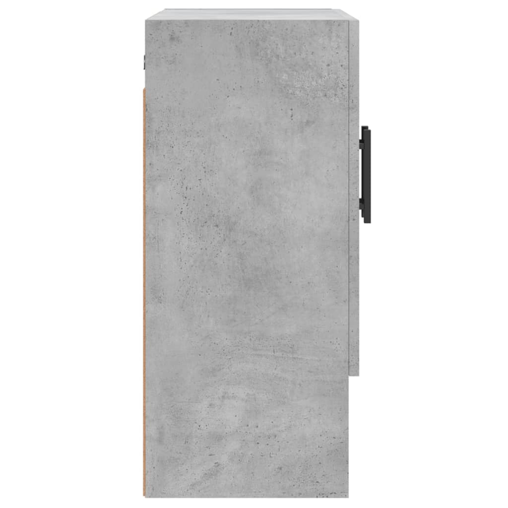 vidaXL Szafka wisząca, szarość betonu, 60x31x70 cm