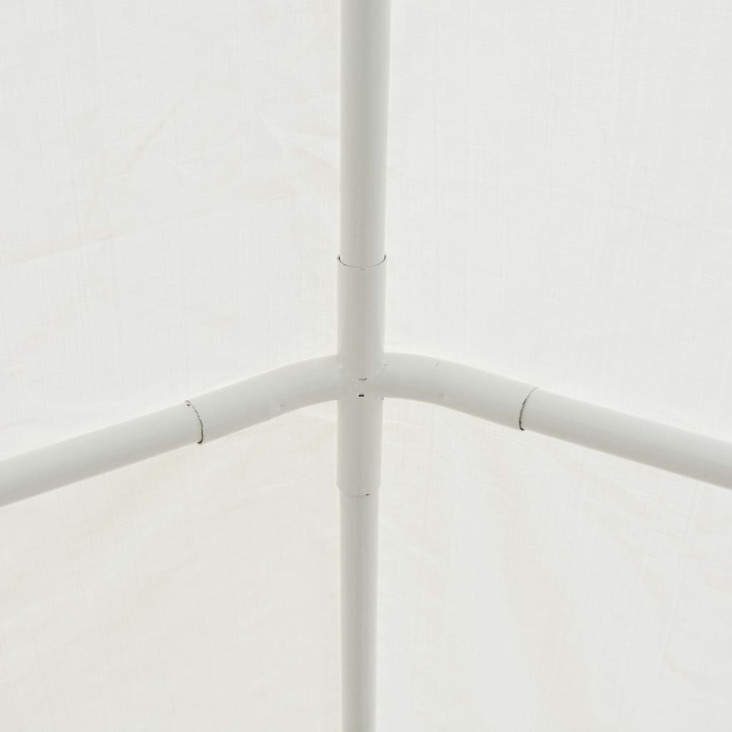 vidaXL Namiot magazynowy, PE, 5 x 10 m, biały