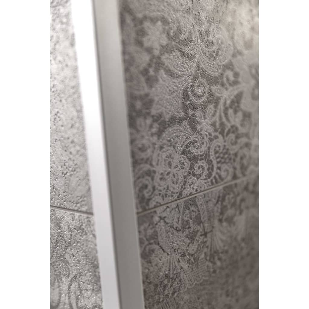 Grosfillex Panele ścienne Gx Wall+, 5 szt., 45x90 cm, szary ornament
