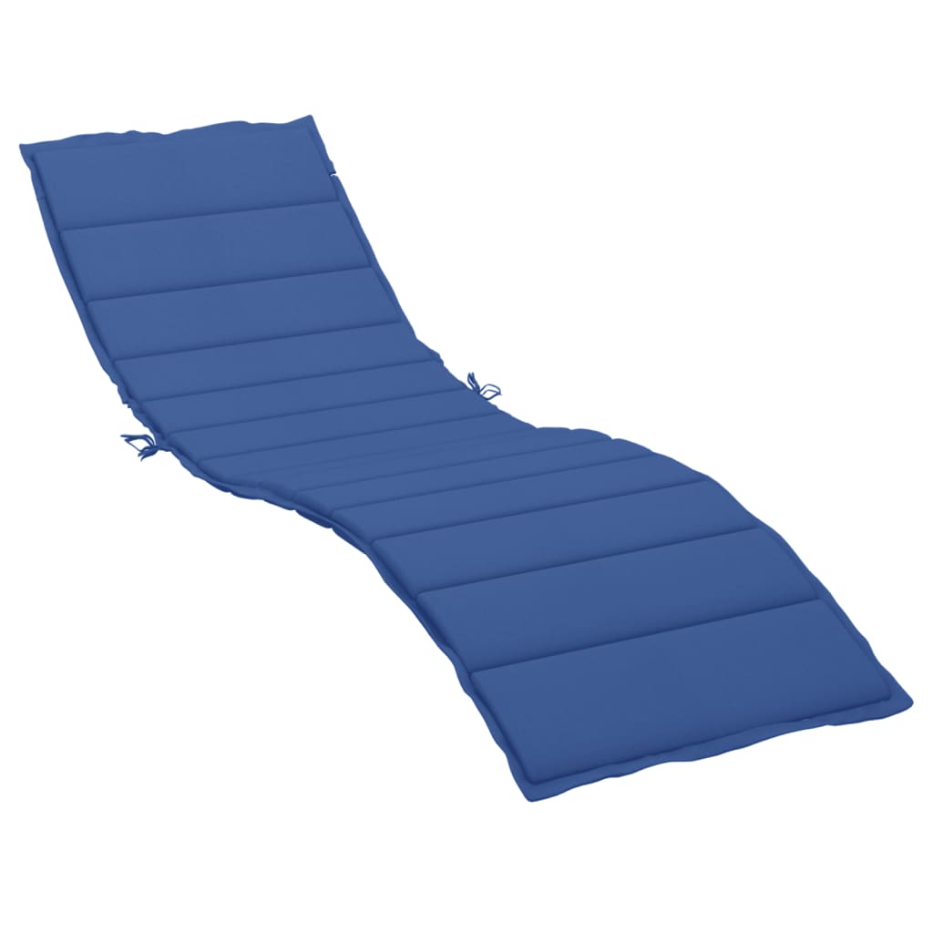 vidaXL Poduszka na leżak, niebieska, 200x60x3 cm, tkanina Oxford