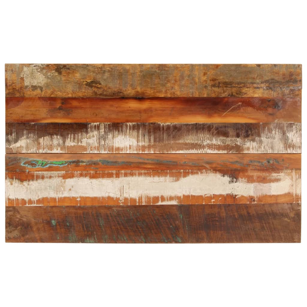 vidaXL Blat stołu, 100x60x(1,5-1,6) cm, lite drewno z odzysku