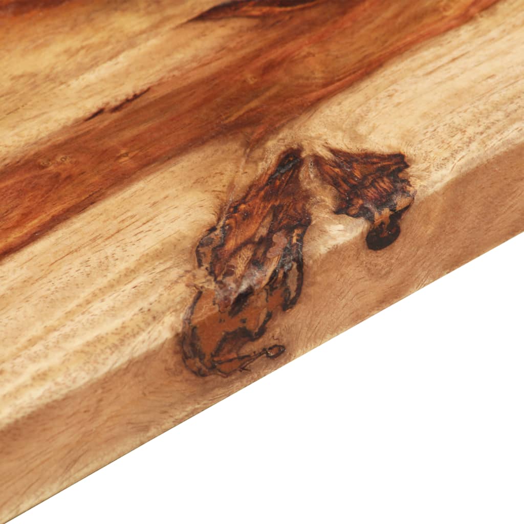 vidaXL Blat stołu, lite drewno sheesham, 25-27 mm, 60x120 cm