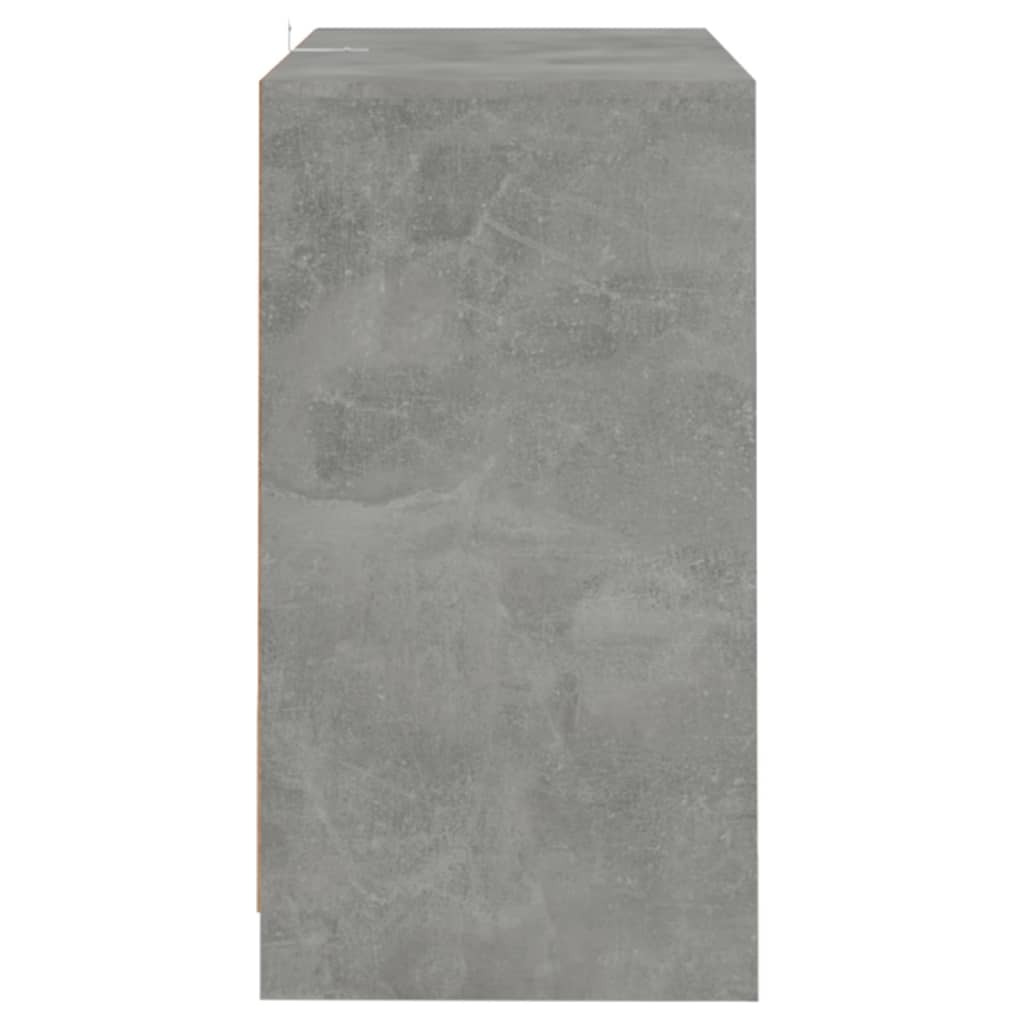 vidaXL Szafki, 2 szt., szarość betonu, 70x41x75 cm, płyta wiórowa