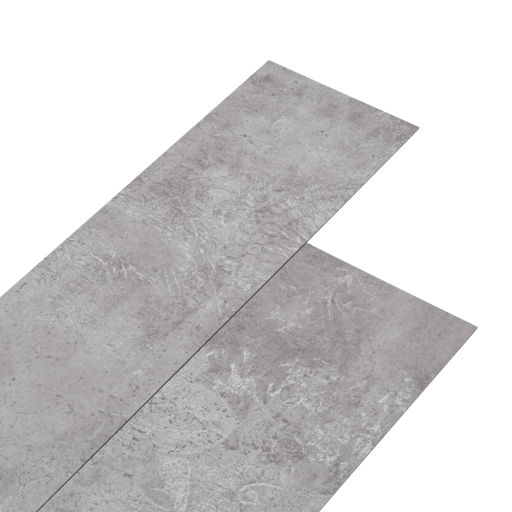 vidaXL Panele podłogowe PVC, 5,26 m², 2 mm, szare, bez kleju