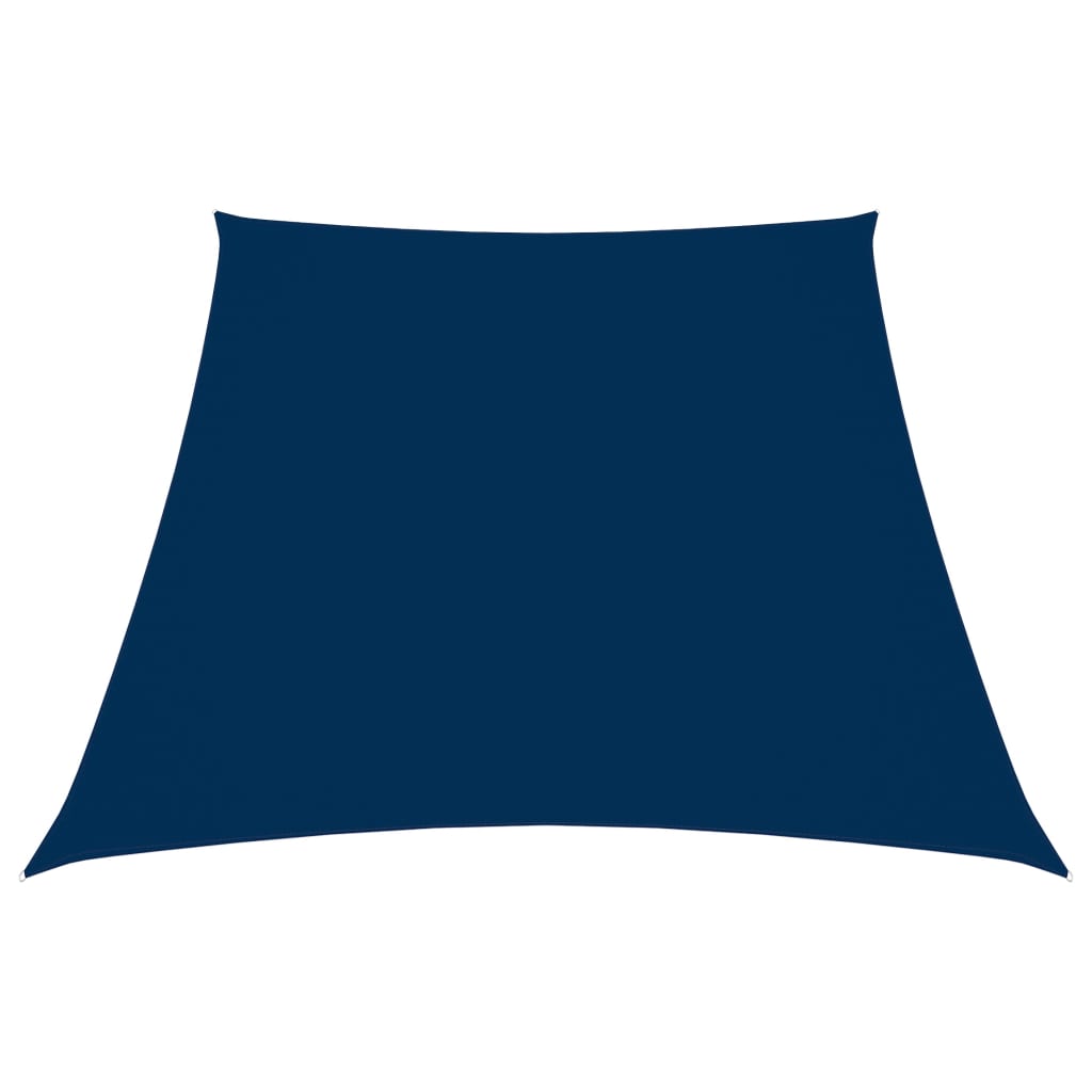 vidaXL Trapezowy żagiel ogrodowy, tkanina Oxford, 3/5x4 m, niebieski