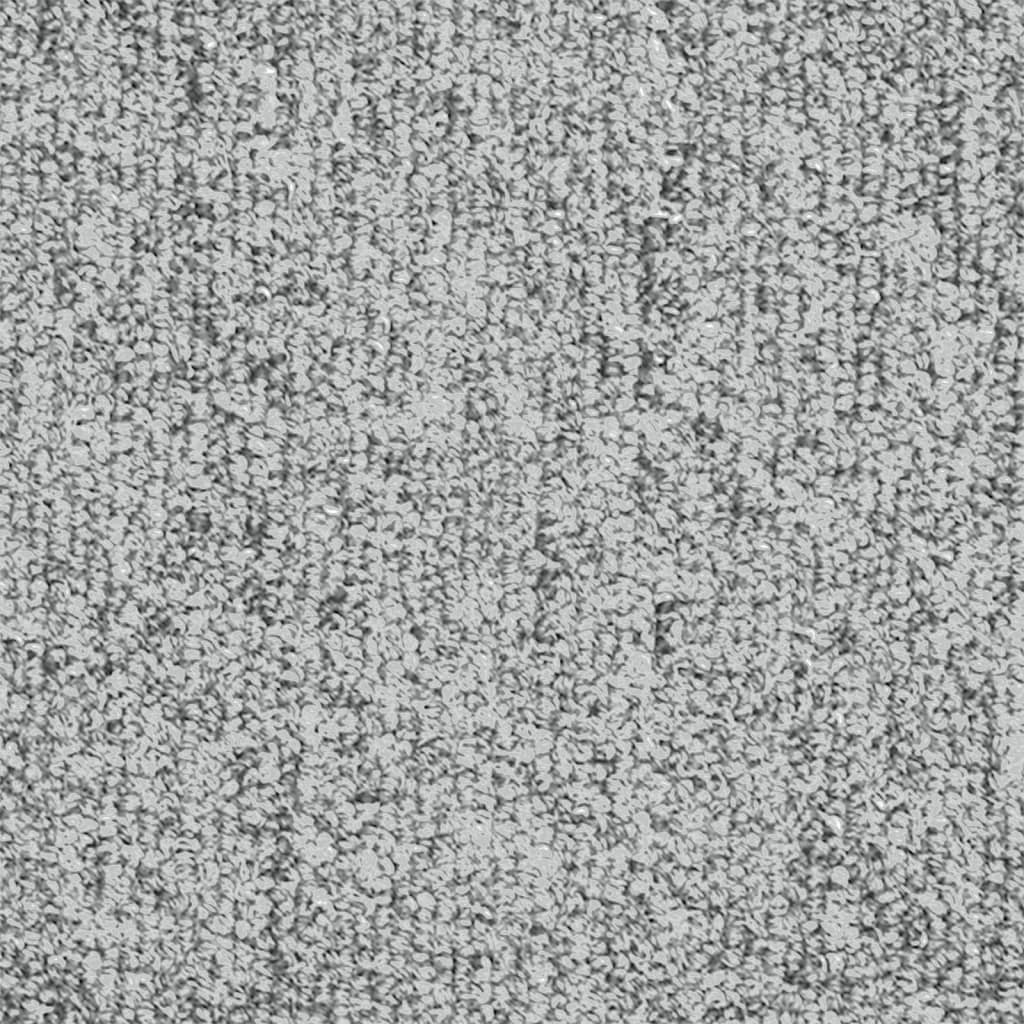 vidaXL Nakładki na schody, 15 szt., jasnoszare, 65 x 24 x 4 cm
