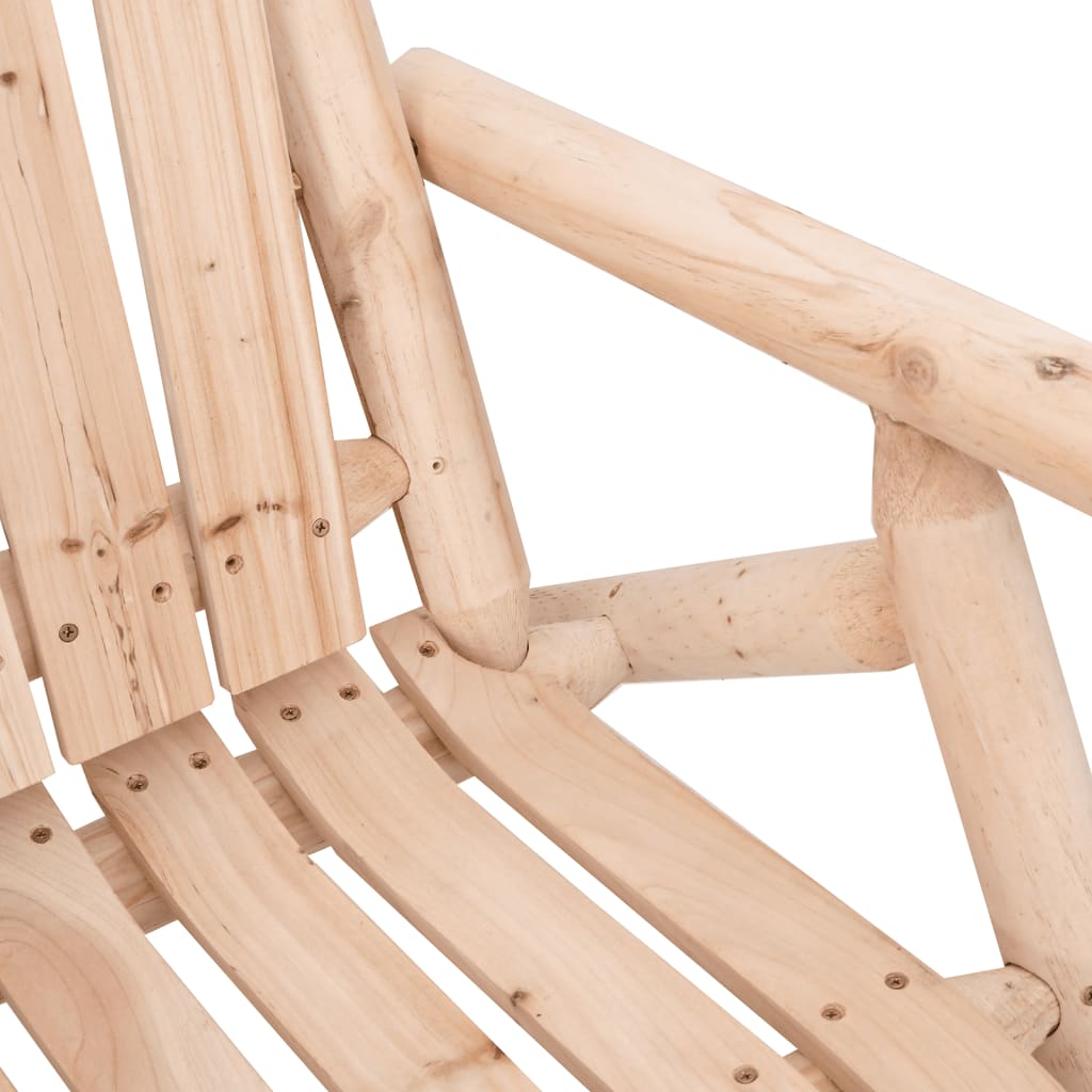 vidaXL Krzesło ogrodowe, 68x86x103 cm, drewno świerkowe