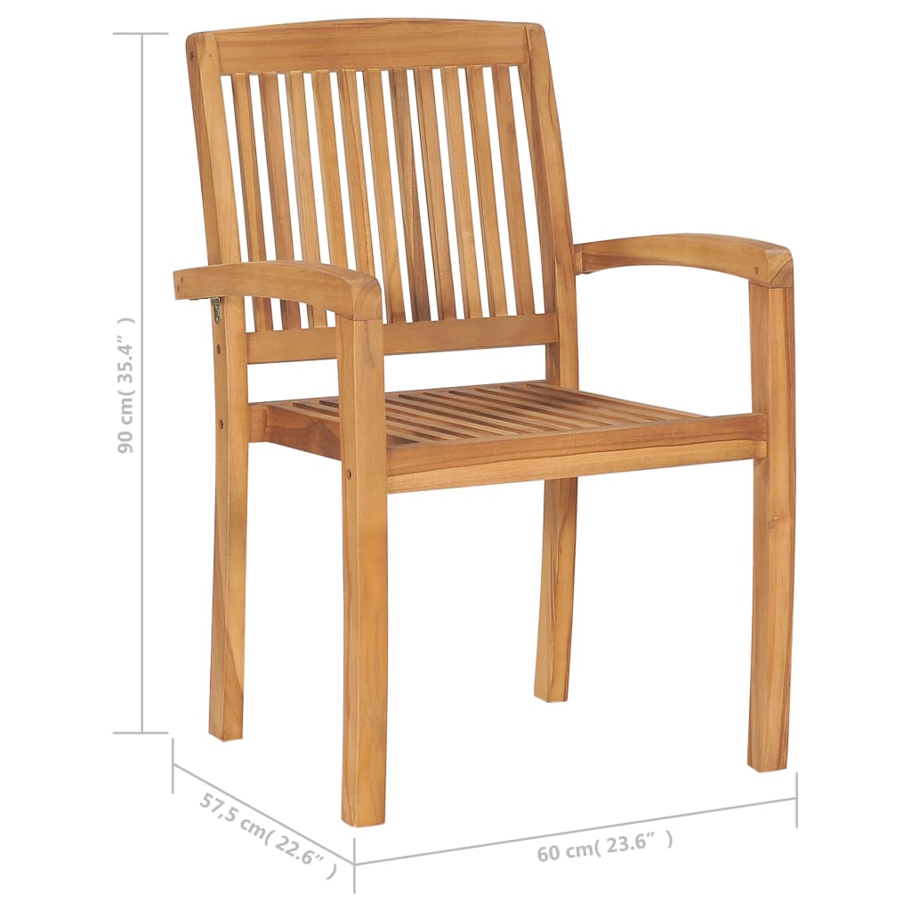vidaXL Krzesła ogrodowe, 2 szt., antracytowe poduszki, drewno tekowe