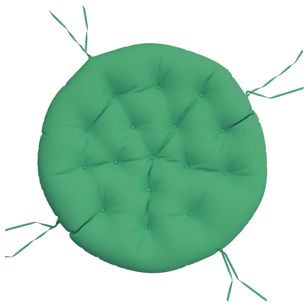 vidaXL Okrągła poduszka, zielona, Ø 100 x11 cm, tkanina Oxford