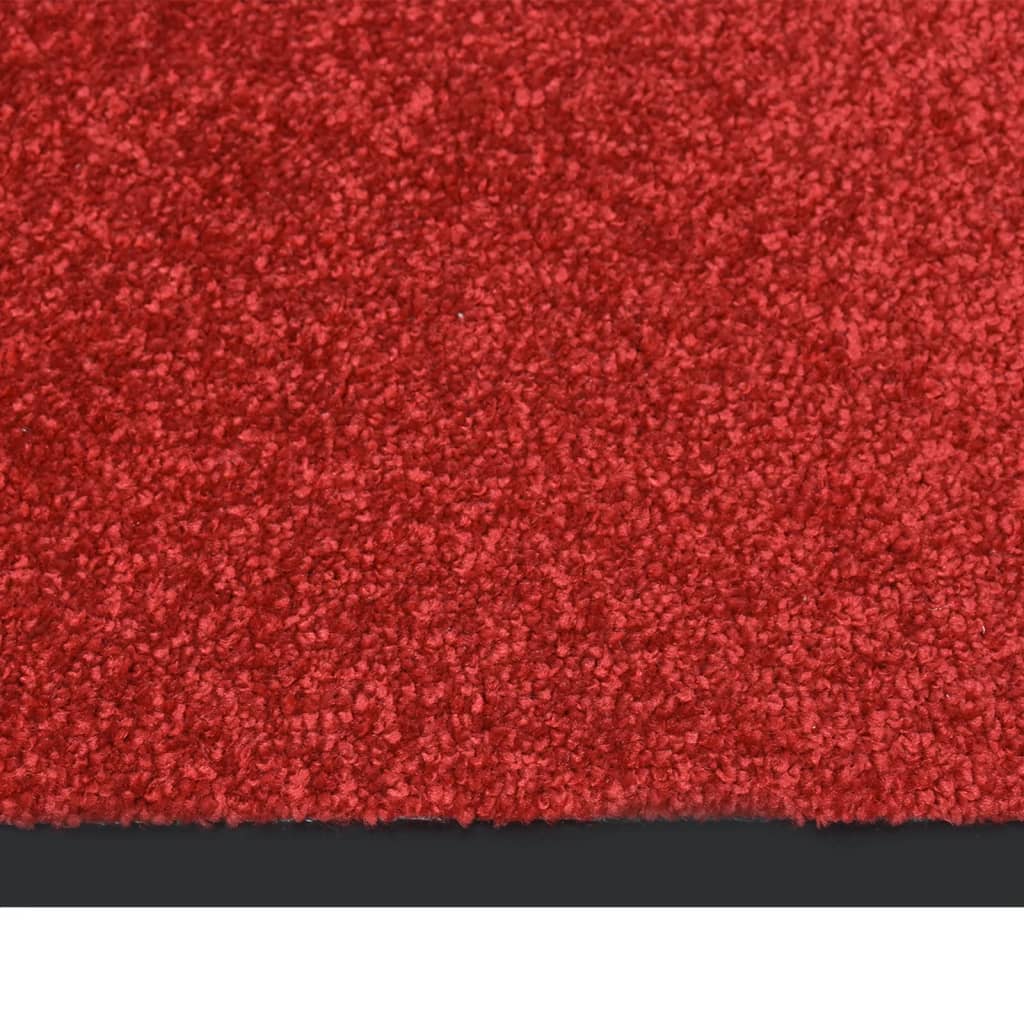 vidaXL Wycieraczka, czerwona, 40 x 60 cm