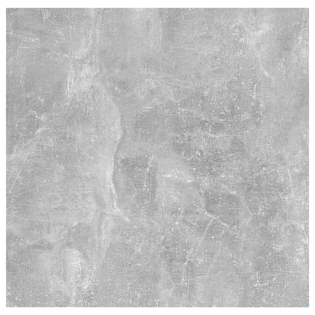 vidaXL Szafki nocne, 2 szt., połysk, betonowa szarość, 30,5x30x30 cm