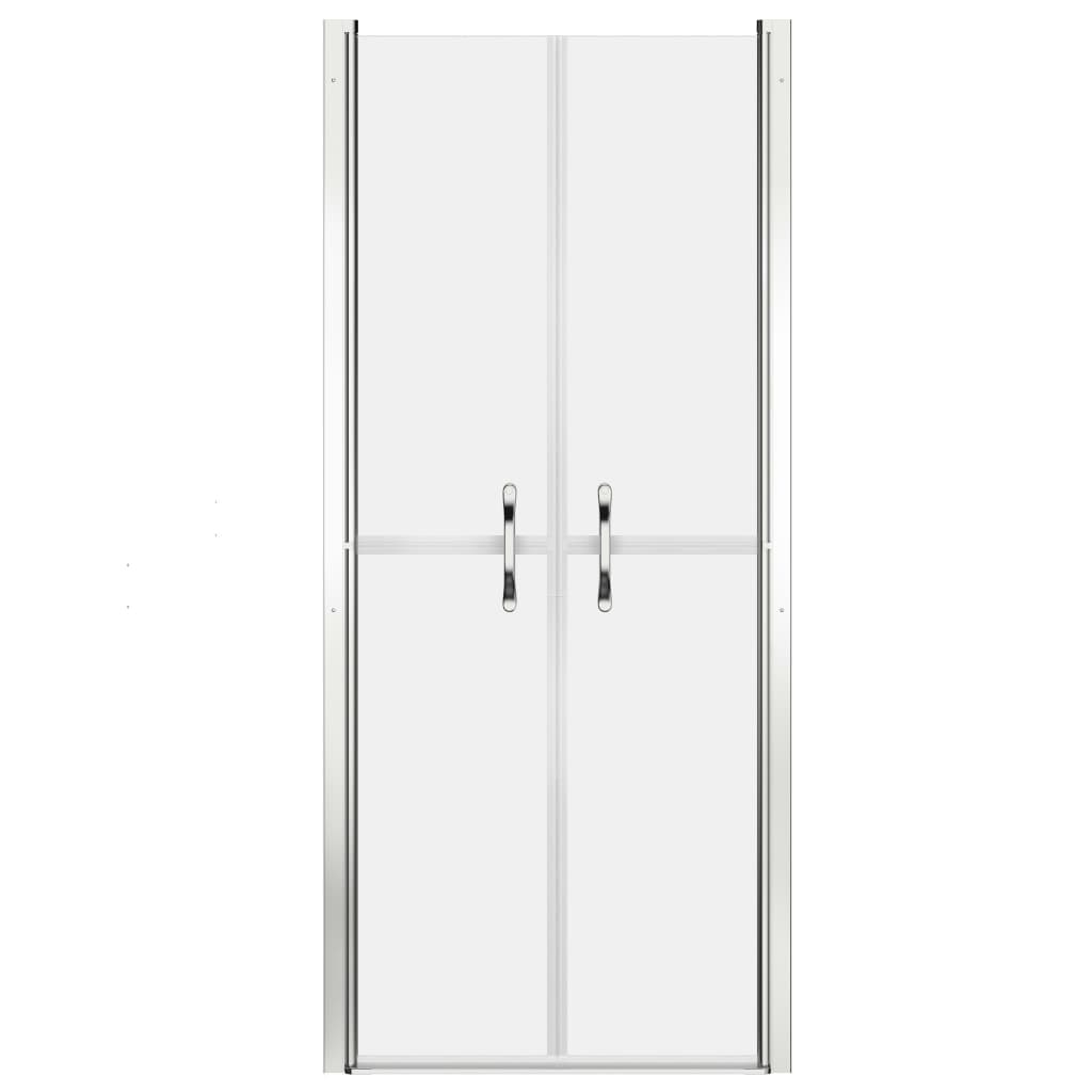 vidaXL Drzwi prysznicowe, szkło mrożone, ESG, 76x190 cm
