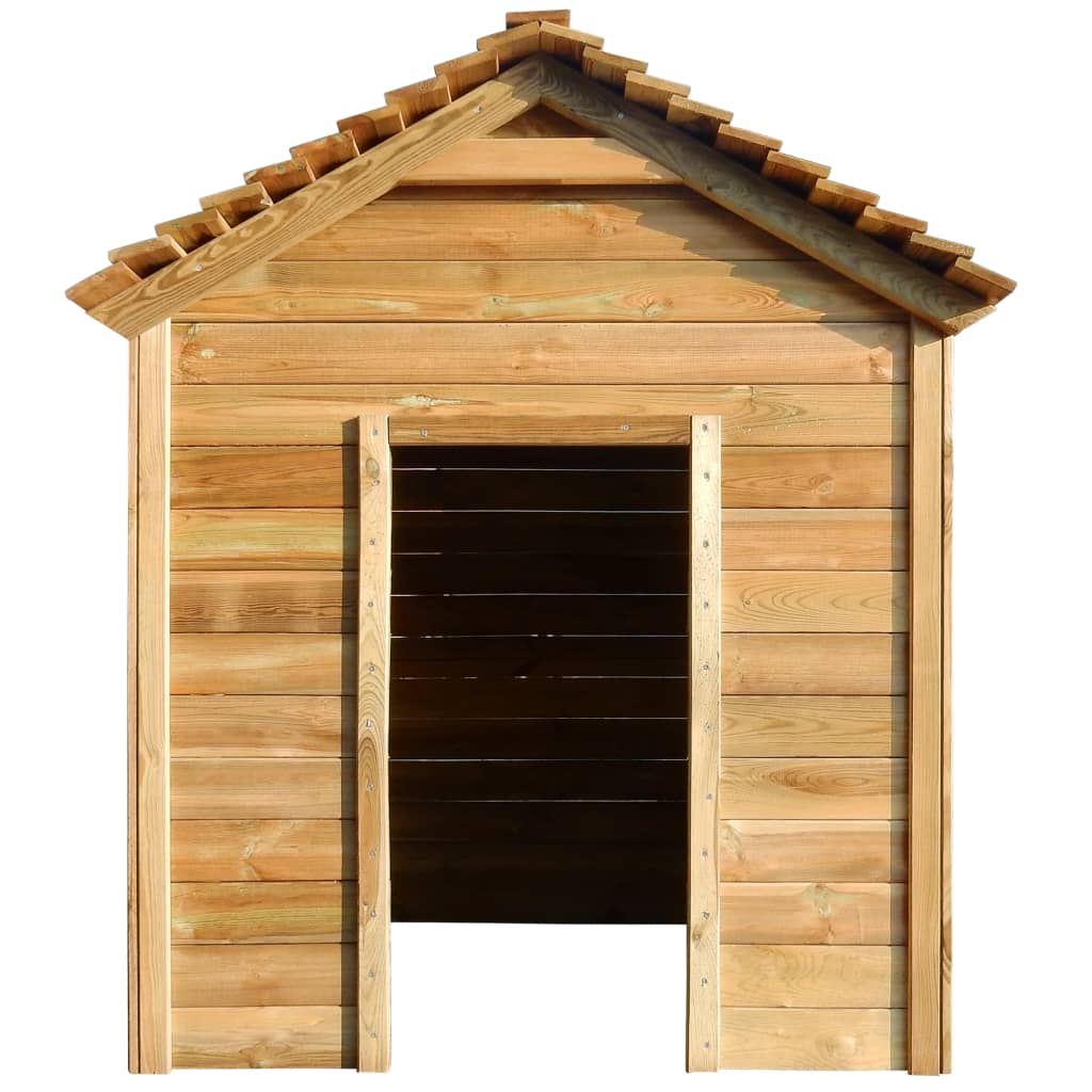 vidaXL Ogrodowy domek do zabawy, 120 x 120 x 146 cm, drewno sosnowe