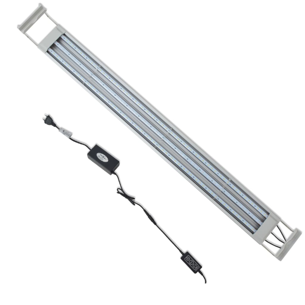 vidaXL Lampa LED do akwarium, IP67, aluminiowa, 100-110 cm