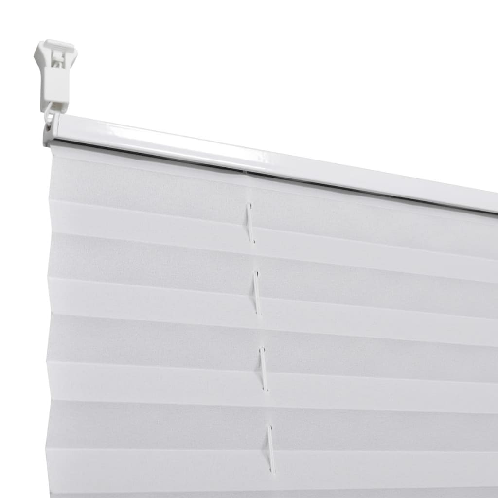 Roleta plisowana (50x100cm), biała.