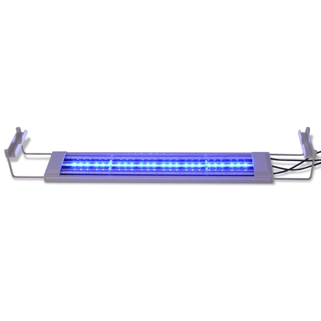 vidaXL Lampa LED do akwarium, IP67, aluminiowa, 50-60 cm