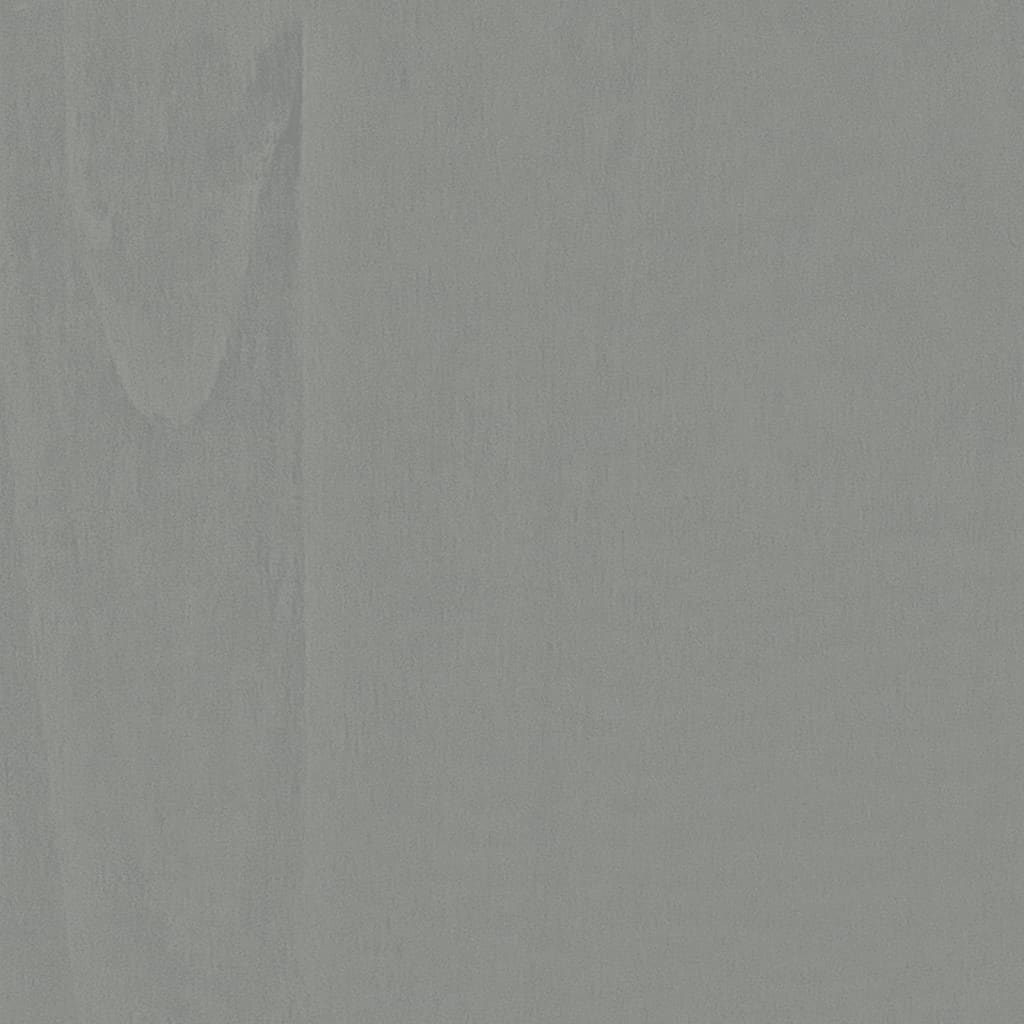 vidaXL Szafka Corona, szara, 112x43x78 cm, drewno sosny meksykańskiej