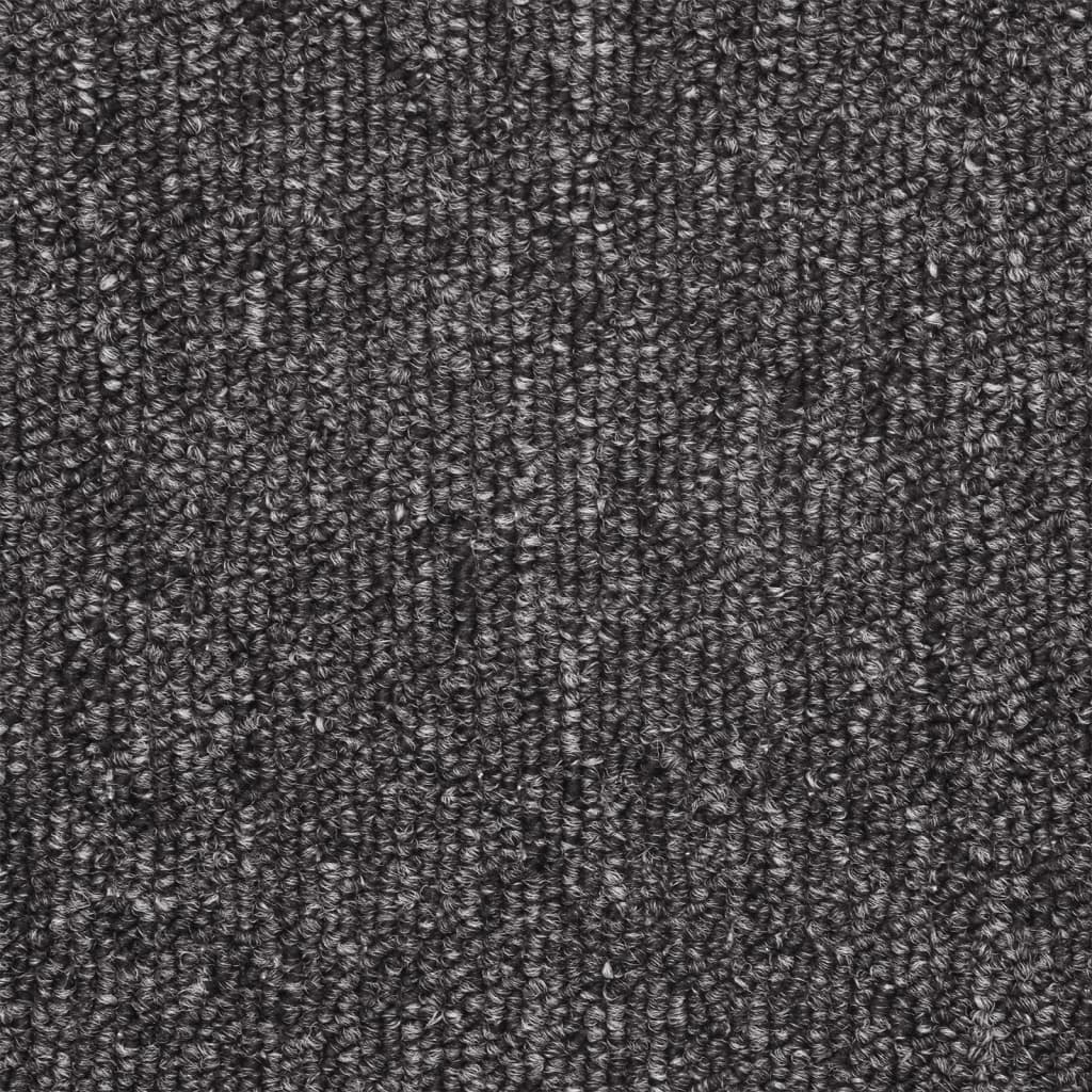 vidaXL Nakładki na schody, 10 szt., 56x17x3 cm, antracytowe