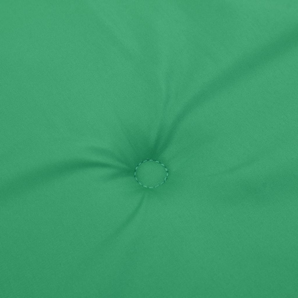 vidaXL Poduszka na ławkę ogrodową, zielona 150x50x3 cm, tkanina Oxford