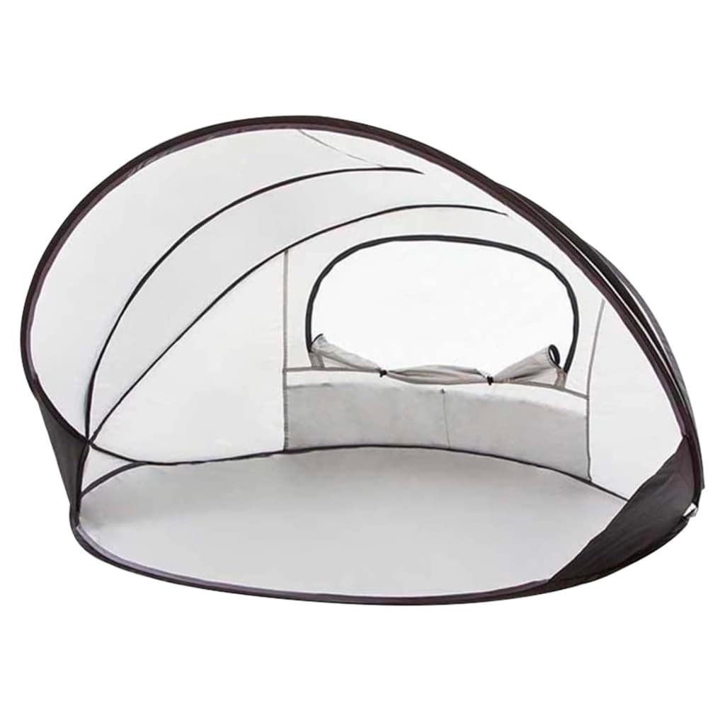 DERYAN Namiot plażowy pop-up XXL, 155x133x95 cm, srebrny