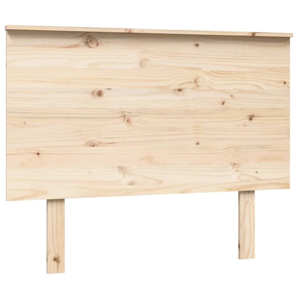 vidaXL Wezgłowie łóżka, 104x6x82,5 cm, lite drewno sosnowe