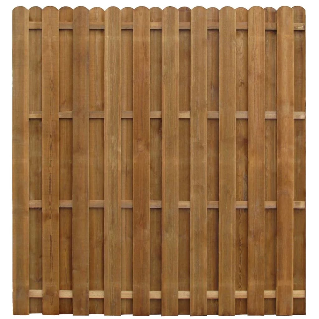 vidaXL Płot ogrodowy panelowy, impregnowana sosna, 170x170 cm